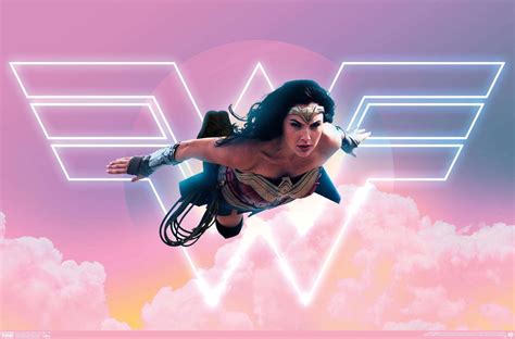 DC Comics Movie - Wonder Woman 1984 - Flight Poster - Walmart.com ...