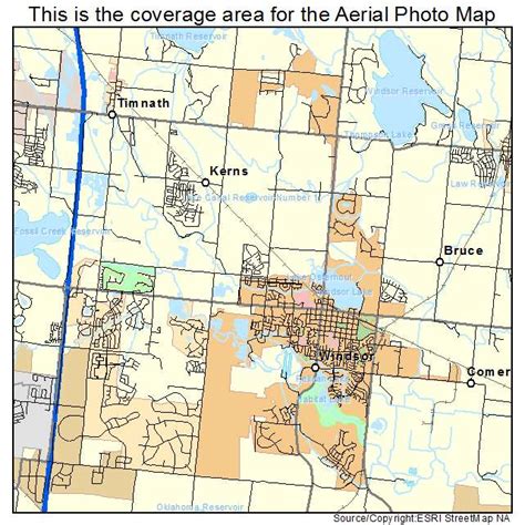 Windsor Colorado County Map