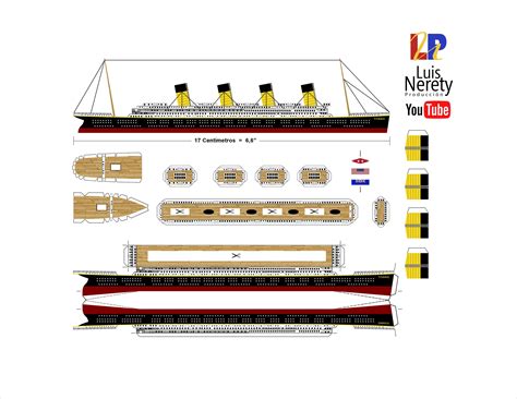 Titanic Papercraft Template Download