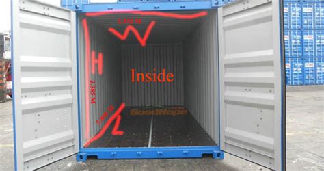 20 FT Container Dimensions | 20 feet container loading capacity Size