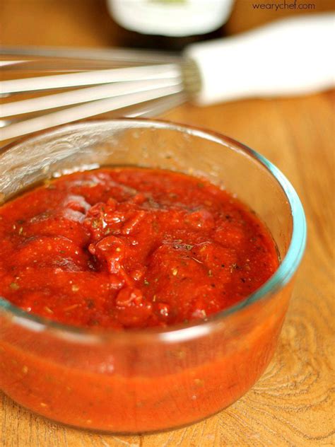 Perfect Homemade Pizza Sauce Recipe for Under a Dollar! - The Weary Chef