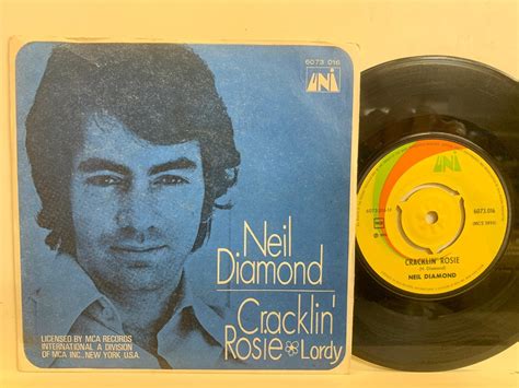 NEIL DIAMOND - CRACKLIN' ROSIE - 7" (398897779) ᐈ backbeat på Tradera