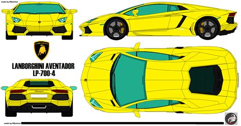 How To Draw A Lamborghini Aventador Lp700-4 - Draw easy