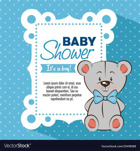 It's A Boy Baby Shower Invitation