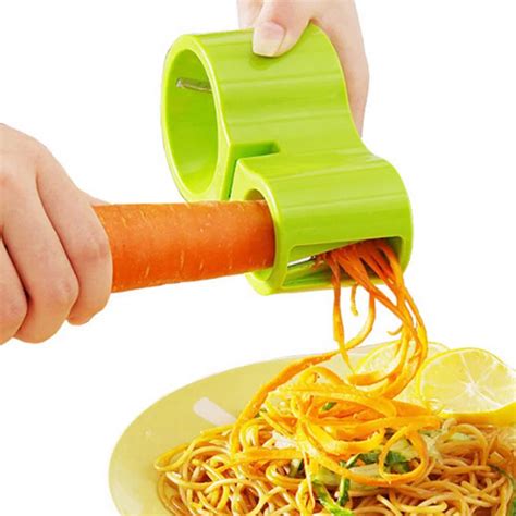 Quickdone Spiral Vegetable Cutter 2 in 1 With Knife Sharpener Spiral ...