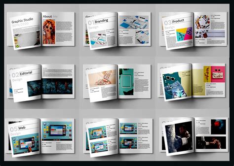 Graphic Design Portfolio Cover Page Examples