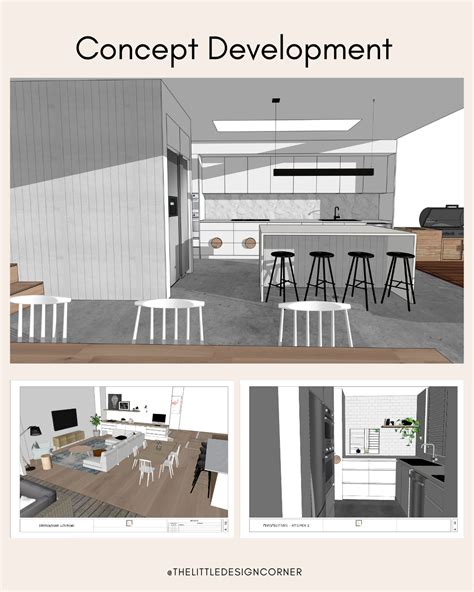 How to use SketchUp and Layout for Interior Design — The Little Design ...