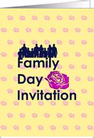 Family Day Invitations from Greeting Card Universe