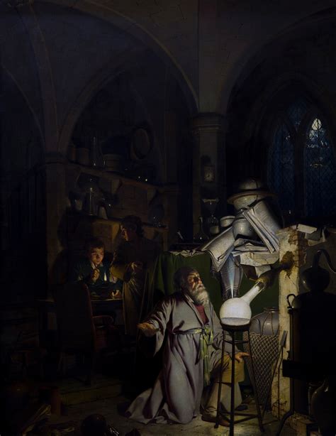 The Alchemist by Joseph Wright of Derby | Obelisk Art History