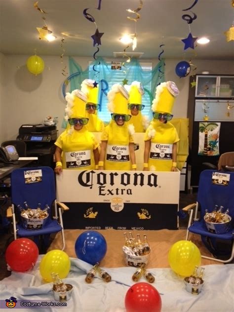 Corona 6 Pack Group Halloween Costume