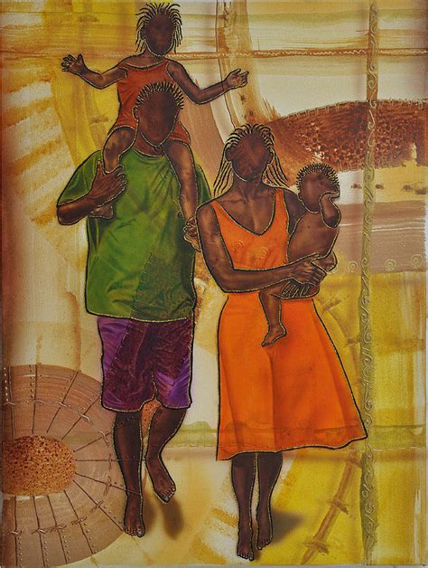 African American Paintings Of Family