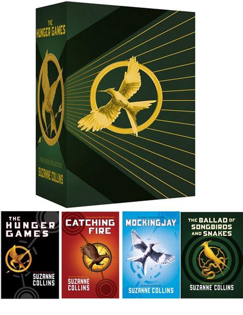 Hunger Games 4 Book Box Set by Suzanne Collins, Paperback ...