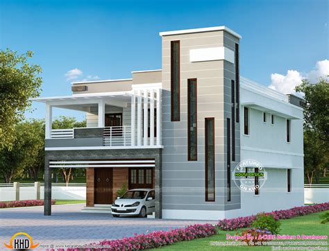 Modern Indian Bungalow Elevation