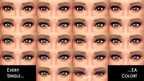 Mod The Sims - Maxis L&F - MaxisMatch Eyes and Teeth