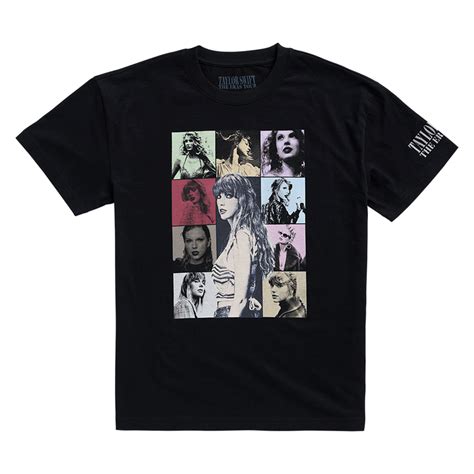 Taylor Swift The Eras Tour Black T-Shirt – Taylor Swift Official Store