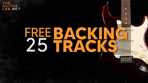 Free : 25 Backing Tracks | Theguitarlab.net