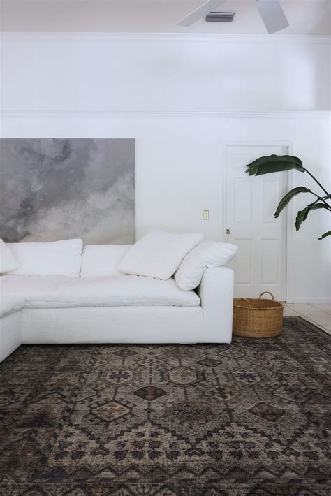 Restoration Hardware Cloud Sofa - Initial Review - gold coast canvas