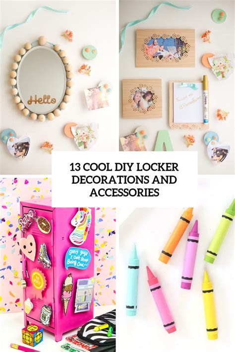 13 Cool DIY Locker Decorations And Accessories - Shelterness