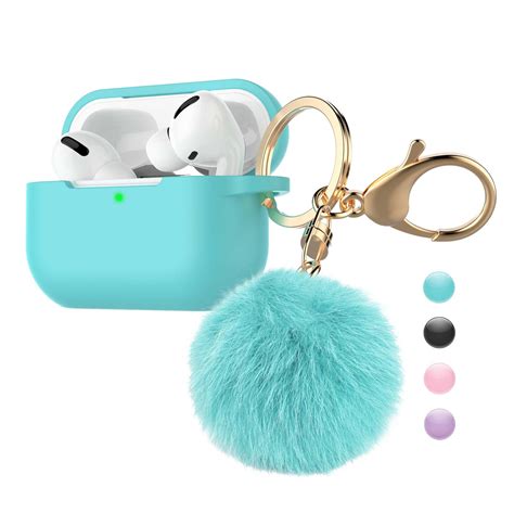 Airpods Pro Case Silicone, Airpods 3rd Gen Case Fur Ball, Njjex Cute ...