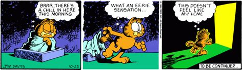 Garfield Halloween Comic Strips