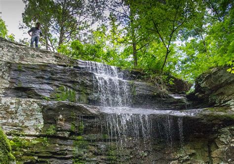 Burden Falls - Illinois Waterfalls - Shawnee Forest