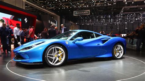 Blue Ferrari F8 Tributo Wallpaper 49017 - Baltana