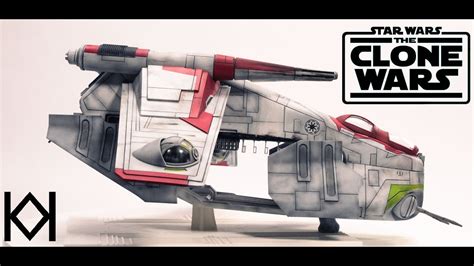 3D Print and Paint a Clone Wars Republic Gunship | Star Wars Legion ...