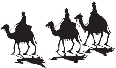 Three Kings Silhouette Clip Art at GetDrawings | Free download