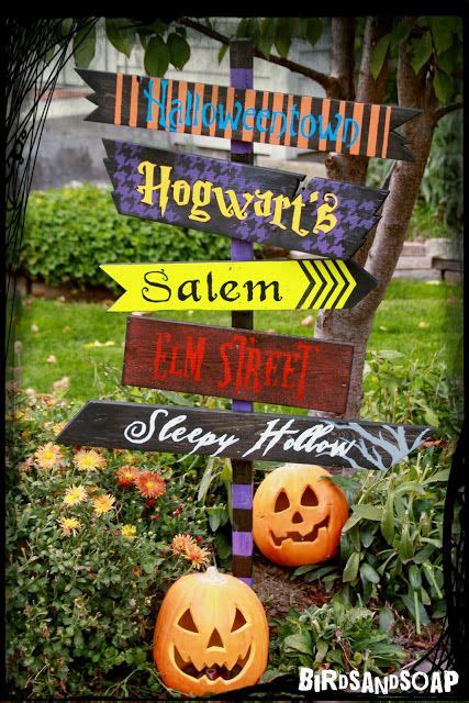 20+ Diy Halloween Yard Signs