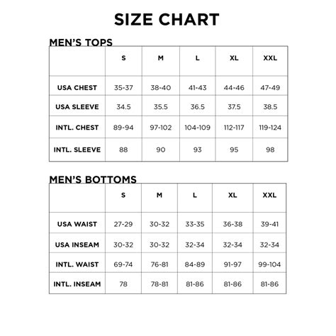 Material Girl Size Chart - Greenbushfarm.com