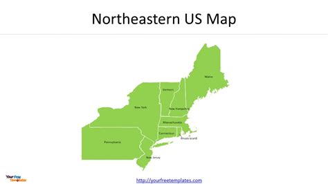 Northeast United States Map - Vivie Jocelyne