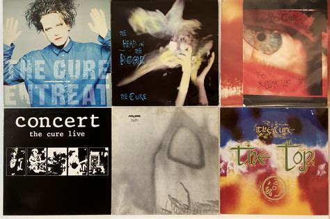 Lot 973 - THE CURE - LP/12" COLLECTION.