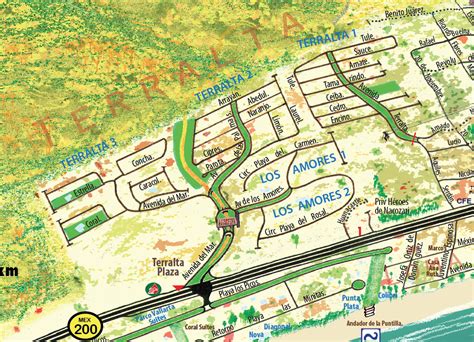 Mapa Jeff Cartography: Bucerias Map