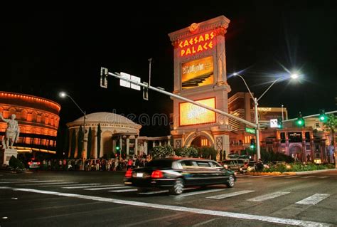 Nightlife in Las Vegas - the Strip Editorial Photo - Image of boulevard ...