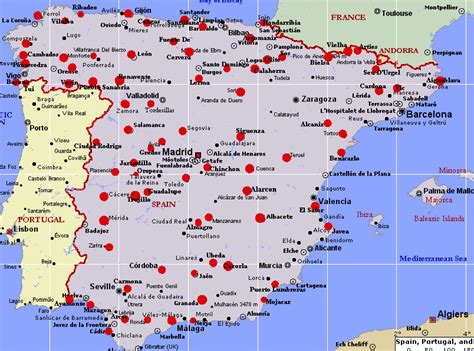 RONDA SPAIN MAP - Imsa Kolese