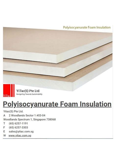 Polyisocyanurate Foam Insulation by yitac Beh - Issuu