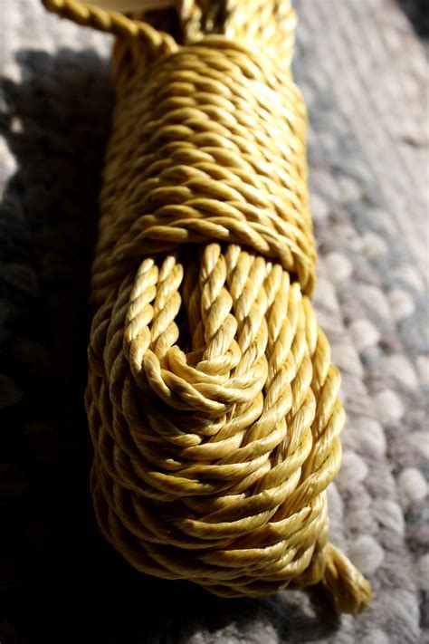 Bundle of Yellow Nylon Rope Picture | Free Photograph | Photos Public ...