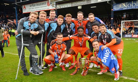 Luton Town FC on Twitter: "The Hatters celebrated promotion with a 3-1 ...