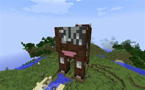 Statue of a Cow Minecraft Map