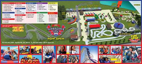 Atlanta Park Map - Fun Spot America Atlanta