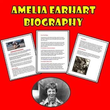 Amelia Earhart Biography | Women's History Month Famous Figures Biography