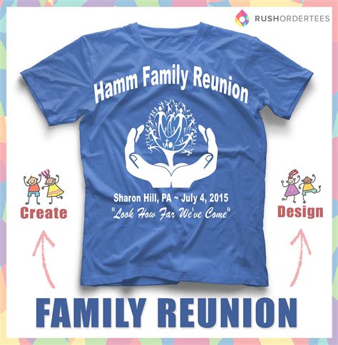 Family Reunion Templates For T Shirts