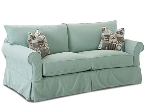 Jenny Slipcover Sofa with Down Cushions | Sofas and Sectionals