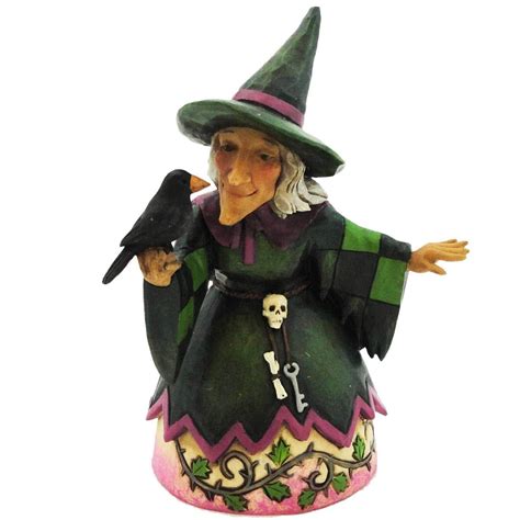 Jim Shore The Witching Hour Halloween Figurine Witch Figurines ...