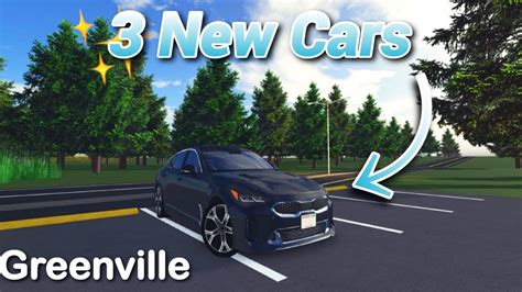 3 New Cars | Greenville ROBLOX - YouTube