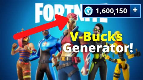 Free Fortnite V-Bucks Generator 2021! Get Unlimited Fortnite V-Bucks ...