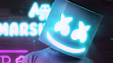 Marshmello Neon Wallpapers - Wallpaper Cave