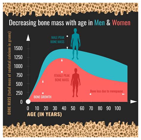 Female Bone Density Chart By Age