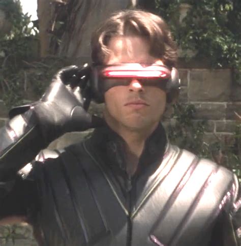 Marvel in film n°7 - 2000 - James Marsden as Scott Summers / Cyclops ...