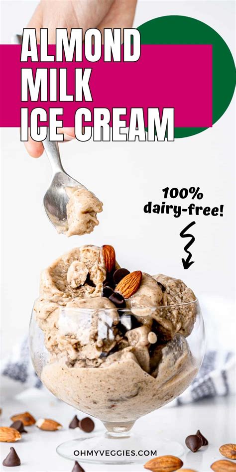 Almond Milk Ice Cream | Less Meat More Veg